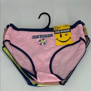 NWT Joe Boxer Girls' 10 Pairs Bikinis Underwear Set Size  Large 12/14
